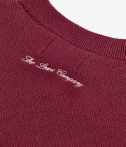 The Loose Company Cat Knitted Sweatshirt (bordeaux)