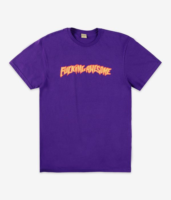 Fucking Awesome Stamp Logo T-Shirt (purple)
