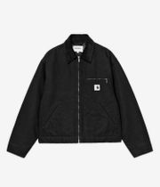 Carhartt WIP W' OG Detroit Organic Dearborn Chaqueta women (black black rinsed II)