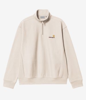 Carhartt WIP American Script Half Zip Bluza (moonbeam)