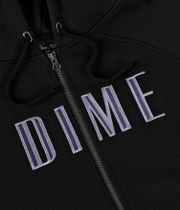 Dime Blocks Zip-Hoodie (black)