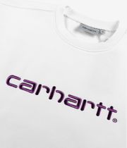 Carhartt WIP Basic Sweatshirt (white huckleberry)