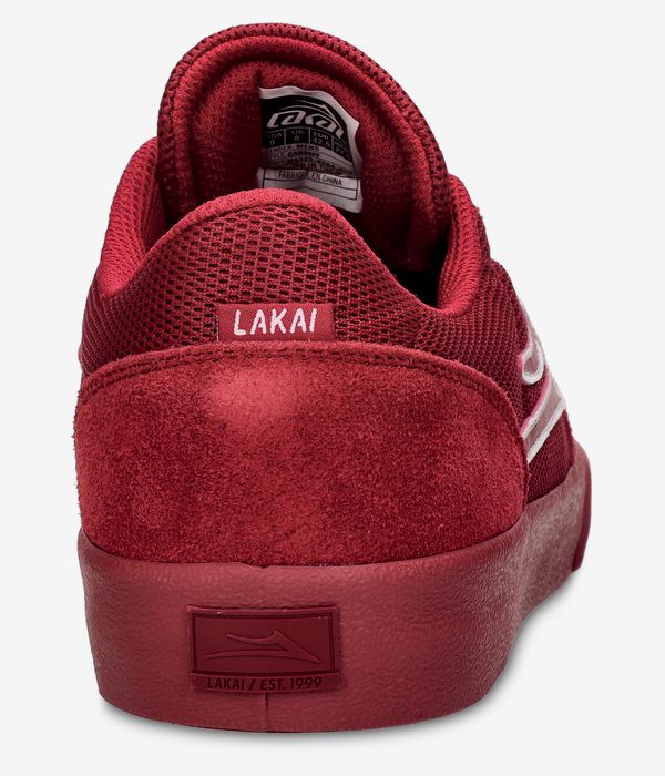 Lakai Cardiff Shoes (red suede)