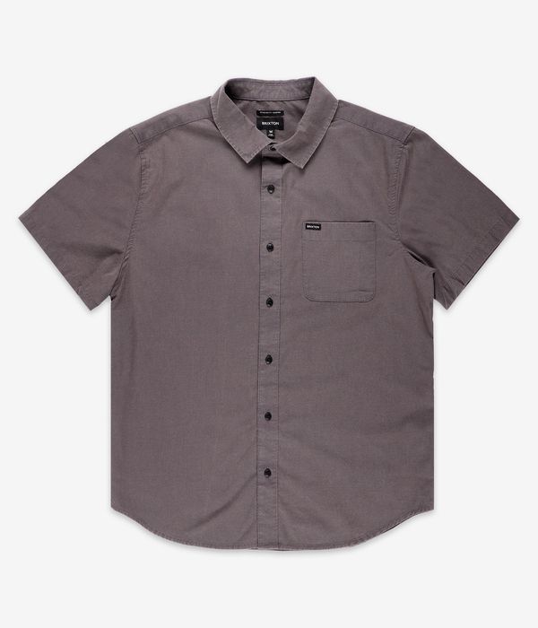 Brixton Charter Shirt (charcoal sol wash)