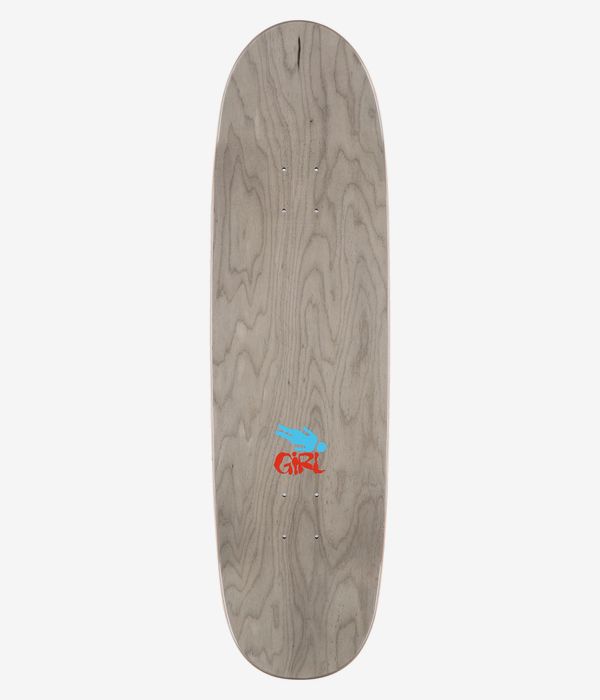Girl Bannerot Giant Metal OG 9" Skateboard Deck (beige red)