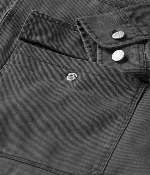 Obey Walter Work Veste (black faded wash)