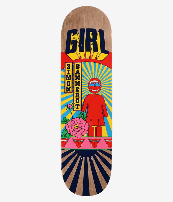 Girl Bannerot Rising 8.5" Skateboard Deck (multi)