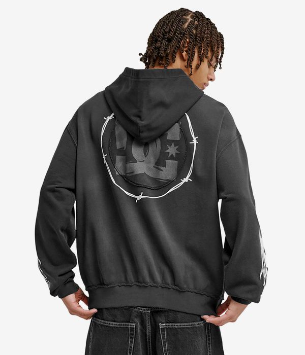 DC Sharp Point Zip-Hoodie (black)