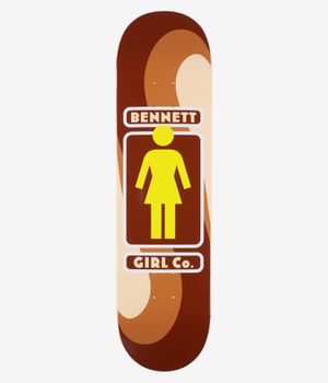 Girl Bennett 93 Til Lovers 8.25" Skateboard Deck (brown)
