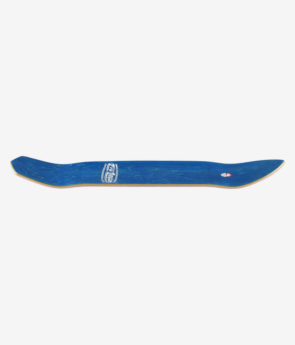 Krooked x Clay Halling Zip Zagger 8.62" Skateboard Deck (blue)