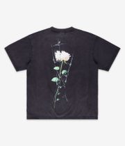 April Cracked Rose Camiseta (vintage black)