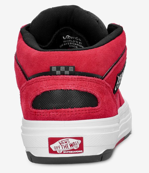 Vans Skate Half Cab Wafflecup Schoen (red black grey)
