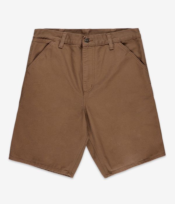 Carhartt WIP Single Knee Organic Dearborn Shorts (hamilton brown rinsed)