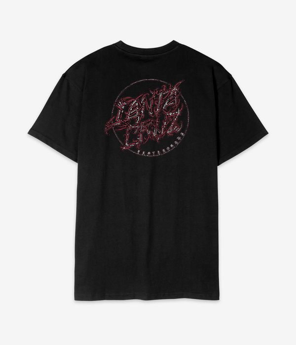 Santa Cruz Scourge Dot T-Shirt (black)
