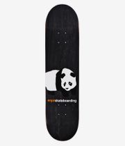 Enjoi Peekaboo Panda 8" Skateboard Deck (grey)