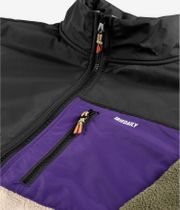 Iriedaily Auf Deck Fleece Veste (deep purple)