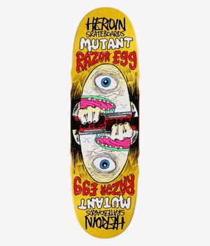 Heroin Skateboards Mutant Razoregg 9.5" Planche de skateboard (multi)