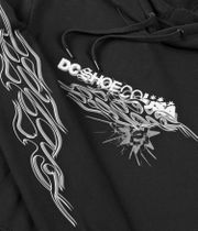 DC Side Flame Hoodie (black)