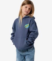 Santa Cruz Slime Dot Felpa Hoodie kids (heritage blue)