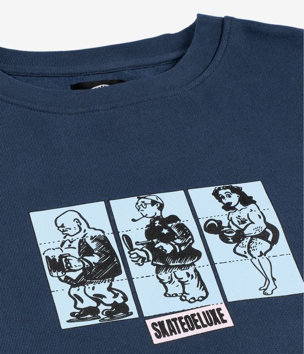 skatedeluxe Puzzle Organic Sweatshirt (navy)