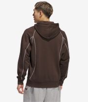 adidas Shmoo FW sweat à capuche (dark brown core white)