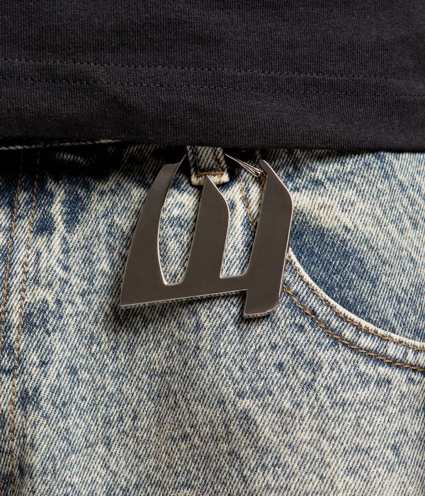 Wasted Paris Blade Carabiner Key-Chain (silver)