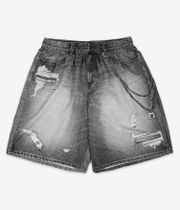 Wasted Paris Destroy Trompe L'Oeil Boardshorts (faded black)