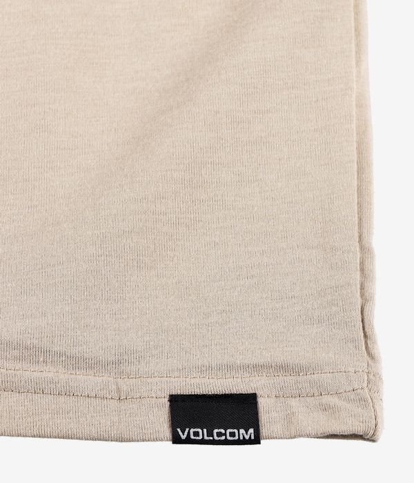 Volcom Draggin Stone Heather T-Shirt (light khaki)