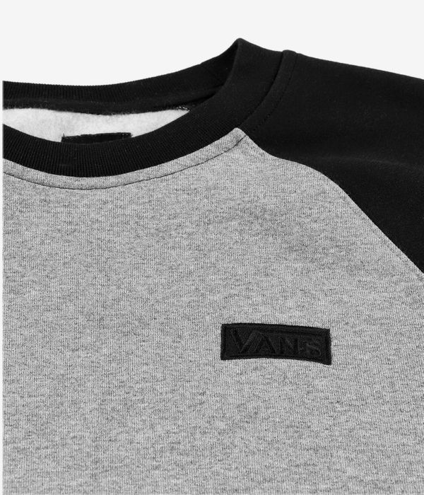 Vans Core Basic Raglan Sweatshirt (black cement heather)