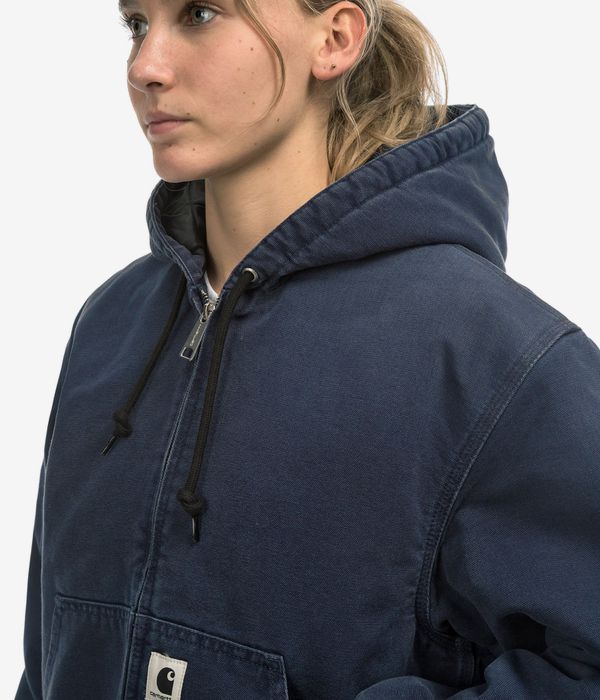 Carhartt WIP W' OG Active Organic Dearborn Jacke women (dark navy stone canvas)