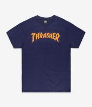 Thrasher Burn It Down T-Shirt (navy)
