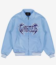Wasted Paris Prey Varsity Jacket (light blue)
