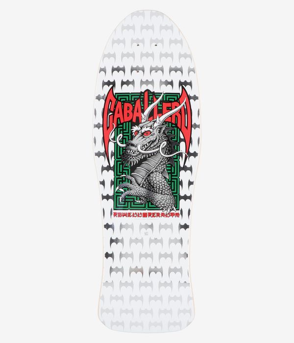 Powell-Peralta Gaballero BB Limited Edition S17 9,95" Planche de skateboard (white)