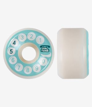 Dial Tone OG Rotary Conical Rouedas (white) 54mm 101A Pack de 4