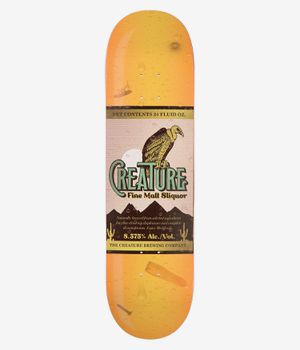 Creature Malt Sliquor Everslick 8.375" Tavola da skateboard (yellow green)