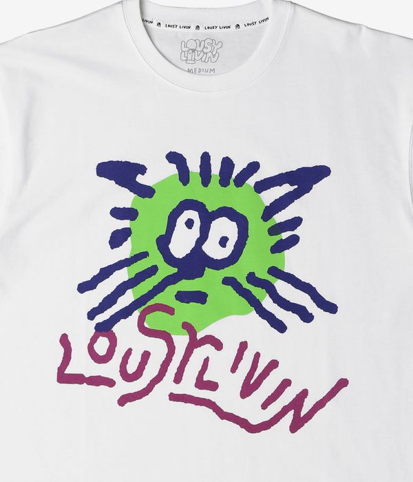 Lousy Livin Viridis Tigris T-Shirty (white)