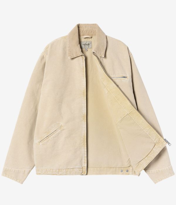 Carhartt WIP OG Detroit Organic Cotton Dearborn Kurtka (dusty h brown chalk wash)