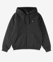 Volcom Single Stone Lined Felpa Hoodie con zip (heather black)