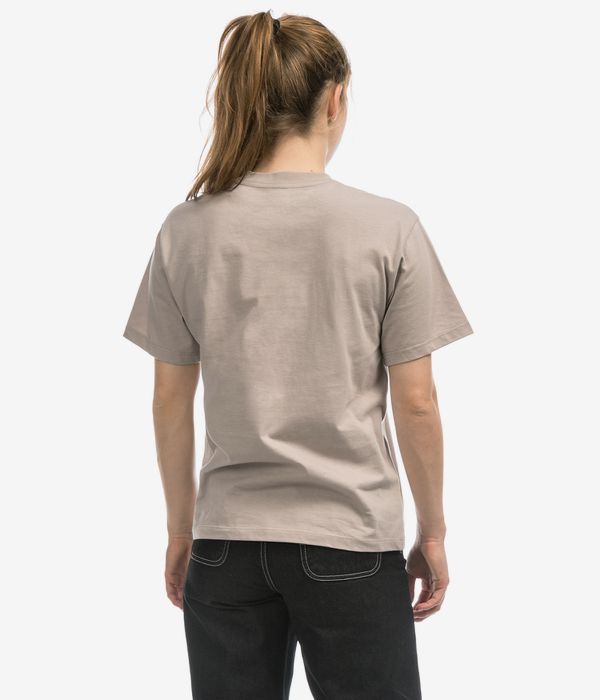 Carhartt WIP W' Chase Organic T-Shirt women (dusky beige gold)