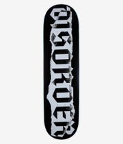 Disorder Skateboards Ripped 8.25" Planche de skateboard (black)