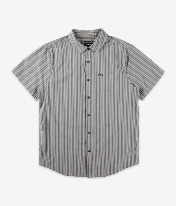 Brixton Charter Stripe Shirt (charcoal grey)