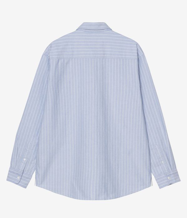 Carhartt WIP Cassel Oxford Shirt (stripe bleach white)