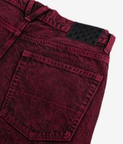 Vans Check 5 Baggy Acid Overdyed Jeansy (racing red)