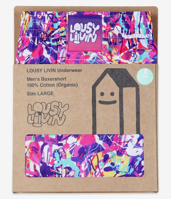 Lousy Livin Ecstasy Boxers (cmyk digital print)