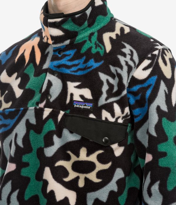 Patagonia Lightweight Synch Snap T Giacca (kaleido black)