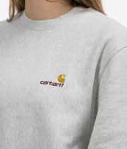 Carhartt WIP W' American Script Sweatshirt women (ash heather)
