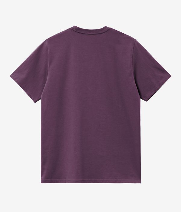 Carhartt WIP American Script Organic T-Shirt (huckleberry)