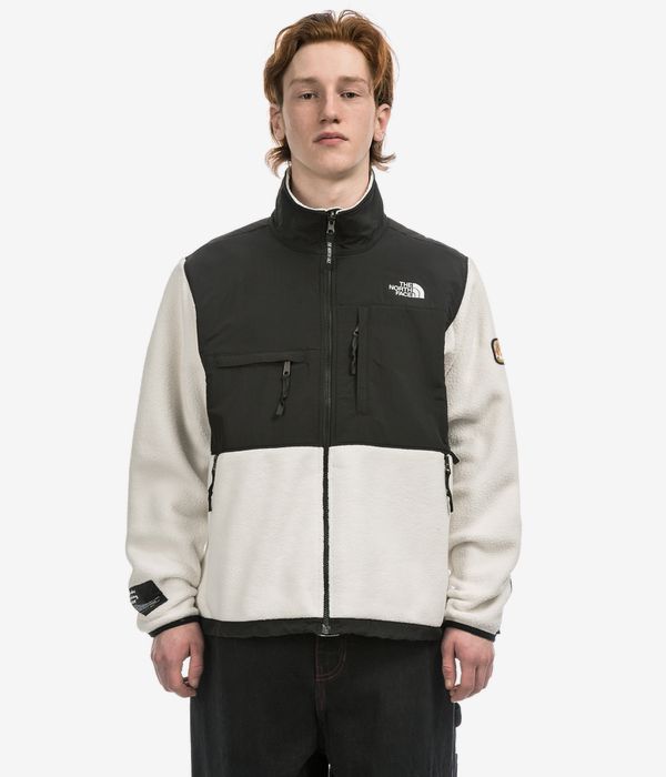 The North Face Retro Denali Jacke (white dune tnf black)
