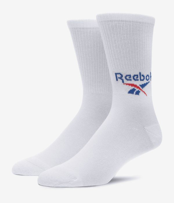 Reebok CL FO Crew Socks US 5-13 (white) 3 Pack