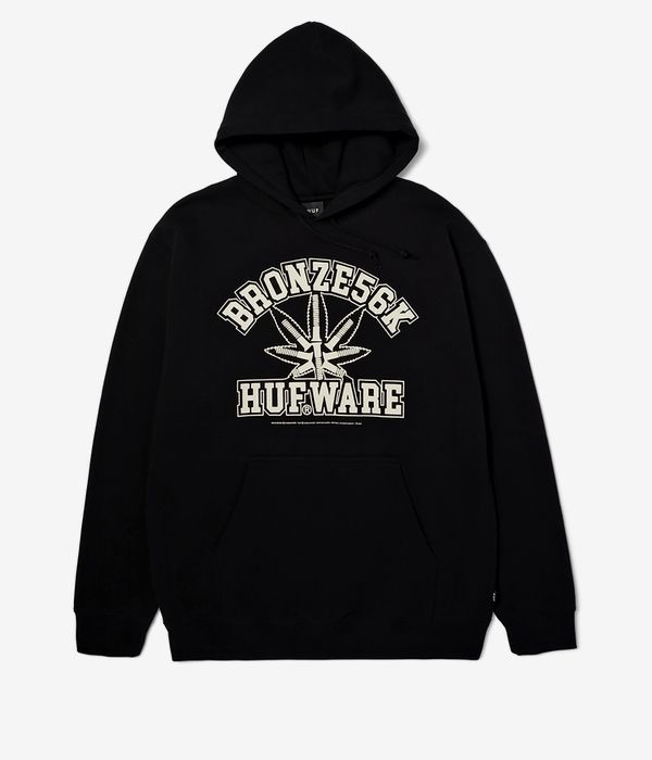 HUF x Bronze 56k Plantware sweat à capuche (black)